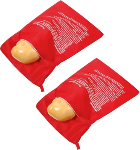 Extra Thick Potato Microwave Bags for Fast Baked Potatoes &
