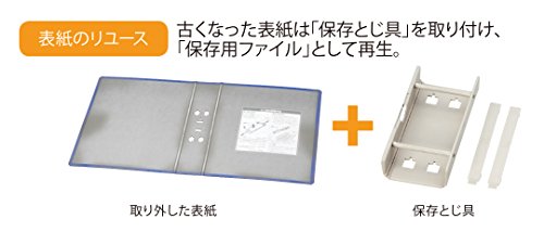 Fichiers SDDE A4E bleu Roi Jim King pour ranger les documents larges et plans A4 - 5