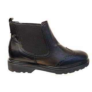 Cinzia Soft IAL24889 Beatles Bottines pour Femme en Cuir avec Double élastique - Les Beatles, Paul McCartney, John Lennon, RIngo Starr, George Harrison Cinzia Soft IAL24889 Beatles Bottines pour Femme en Cuir avec Double élastique – Image 2