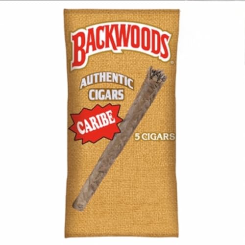 BACKWOODS Wraps - Caribe (Wild Rum) - 5 Pack.