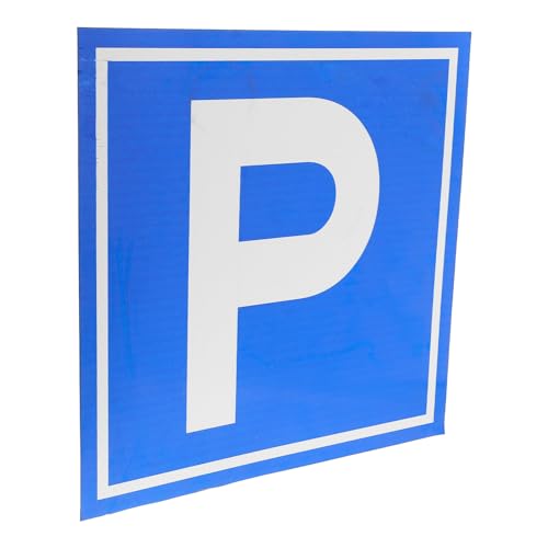 Señalización Clara de Estacionamiento SEWACC de Instalación Sencilla y Aluminio Azul