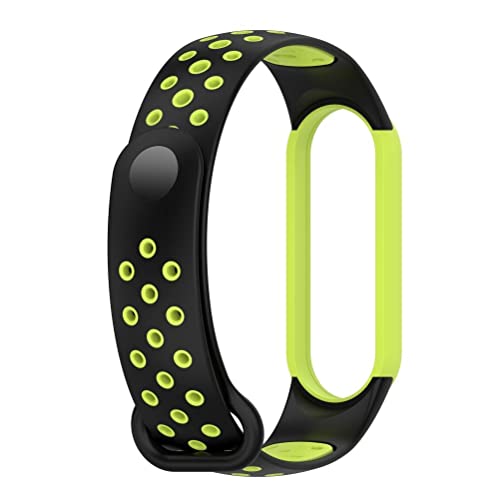 CeFurisy Pulseira de substituição de pulseira de silicone macio compatível com Xiaomi Mi Band 7 puls