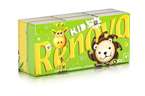 Renova Pañuelos de bolsillo Kids Compacto - 6 paquetitos
