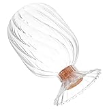 Design transparent : le verre transparent permet d'identifier facilement le contenu, ajoutant une touche décorative à votre intérieur. ce récipient s'accorde parfaitement avec le bocal en verre