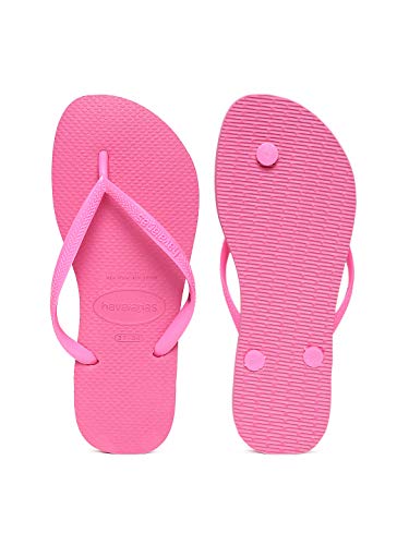 Havaianas Slim, Chanclas Mujer, Shocking Pink Shocking Pink, 39/40 EU