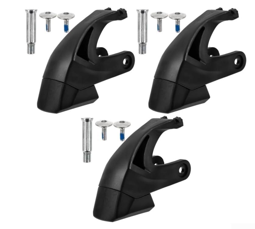 Inline Skate Stopper, Non-Slip Rubber Brake for Roller Skates, Fit with Mounting Screws(3 sets)