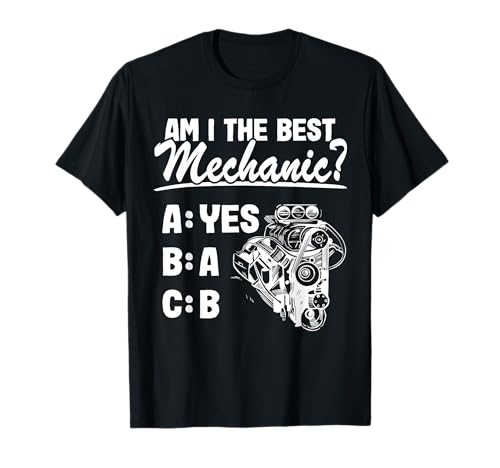 Soy el mejor mecánico ABC Race Car Parts Auto Mechanics Camiseta