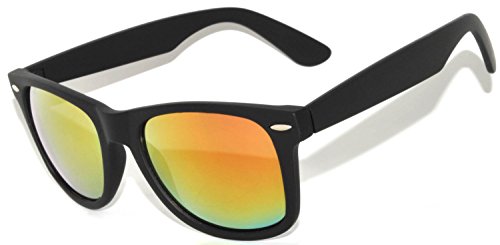 Image of OWL Retro Style Sunglasses 80's Classic Vintage Unisex Nerd Colored Frame