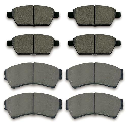 TALAMOYI D1164 D1161 Front Rear Ceramic Brake Pads Sets Fit ...