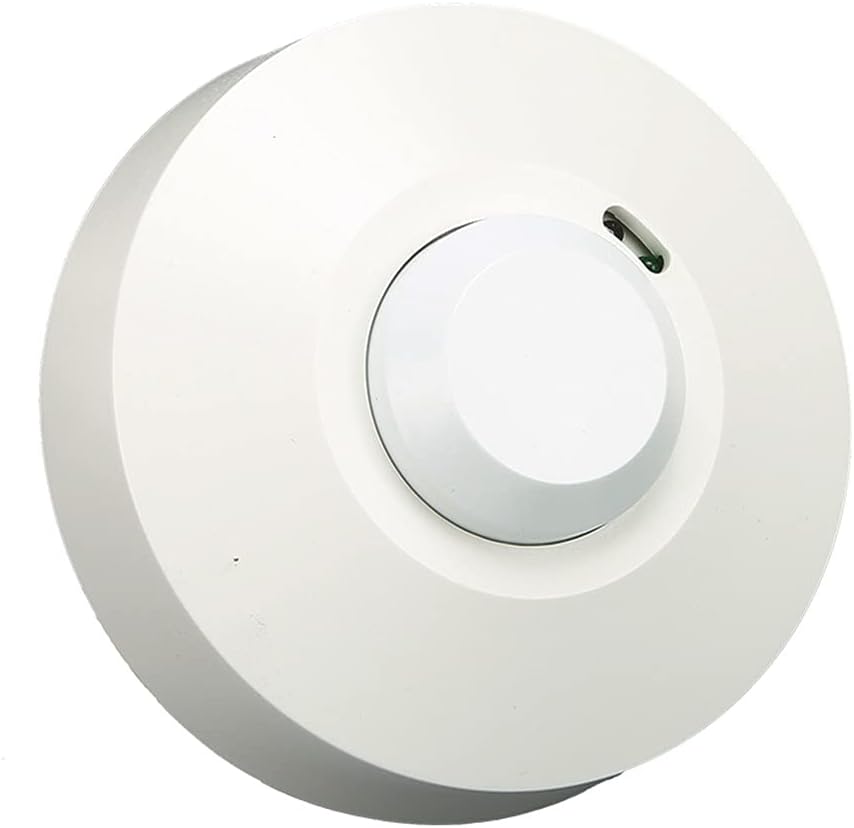 Taidacent AC220V Dry Contact RS485 Output Programming Microwave Radar Detection Switch Smart Microwave Motion Detect Sensor (Dry Contact Output)