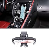 dvd gps jaguar s-type  DIYUCAR Soporte para teléfono móvil Jaguar F-TYPE 2013-2023, soporte de navegación GPS, accesorios de carga inalámbrica (estilo B)