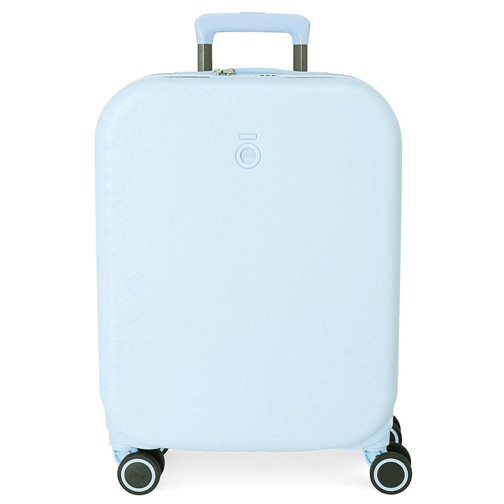 Enso Annie Valigia da cabina Turchese 40x55x20 cm ABS rigido Lucchetto TSA integrato 37L 3,​22 kg 4 doppie ruote Bagaglio a mano