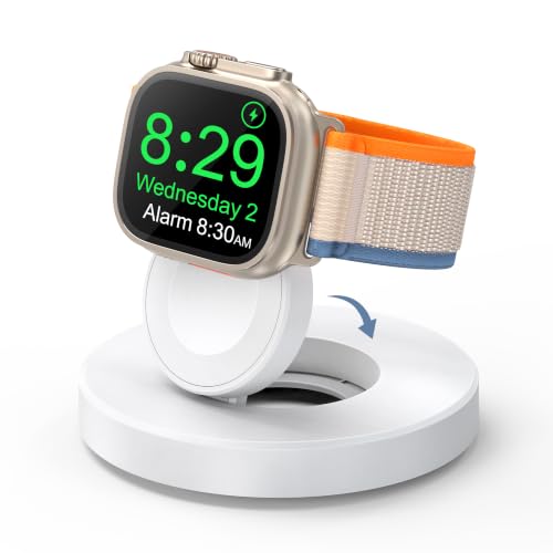 Apple Watch Charger Dock - Mag Fast Charge Stand White