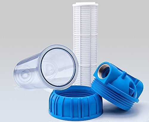 SMARDY Vorfilter 1 Zoll - Gartenpumpe Filter, 5000 L/h, Mit Waschbarem Einsatz