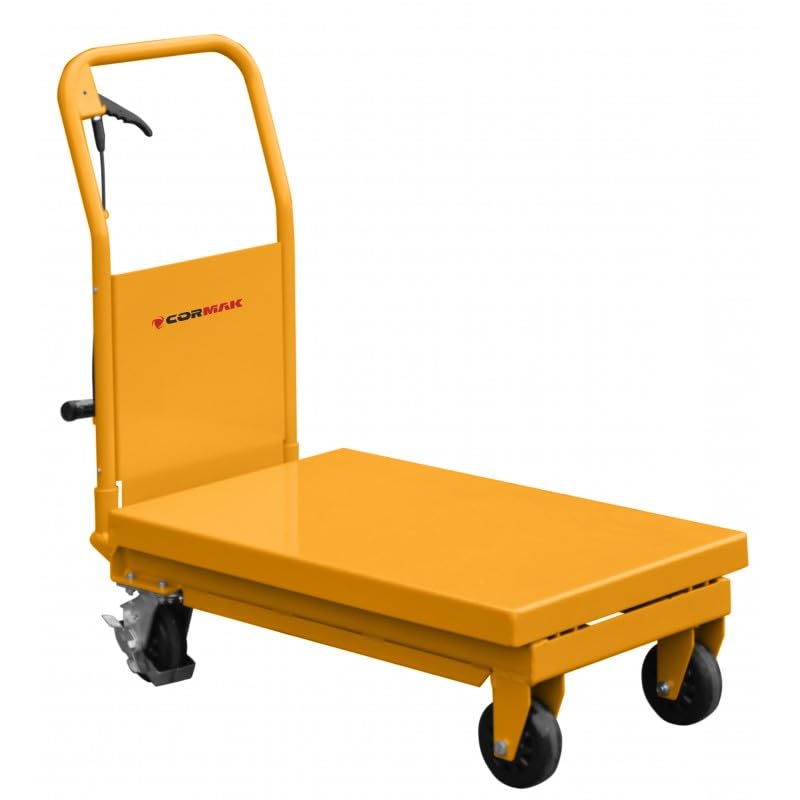 CORMAK TA50 Plattform Scherenwagenheber Pumpenwagen Laufkatze Lager 500 kg