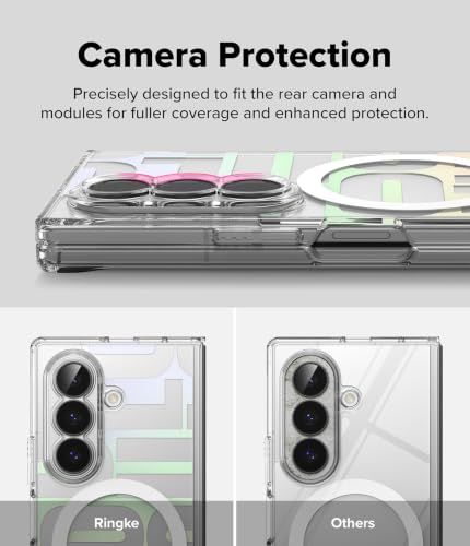 Image of Ringke Fusion Design Magnetic for Samsung Galaxy Z Fold 8 Ultra Case Cover | Seoul Design, Magnetic, Compatible with MagSafe, Shockproof, Hard Back, Flexible TPU Bumper, Precise Cutouts, Original Form