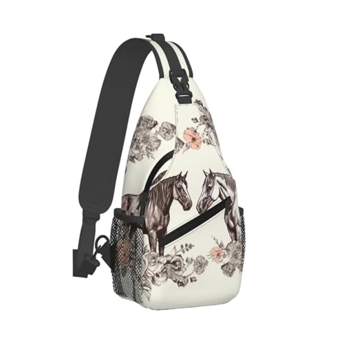 Small Sling Bag Sling Backpack for Women Men Chest Bag