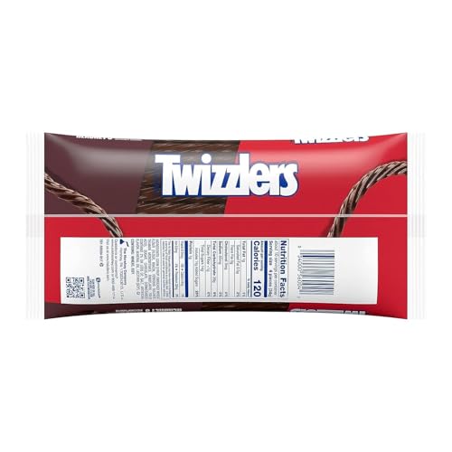 TWIZZLERS Chocolate Flavored Twists Candy, Low Fat, 2 Pack, 12 oz Bags - image 2