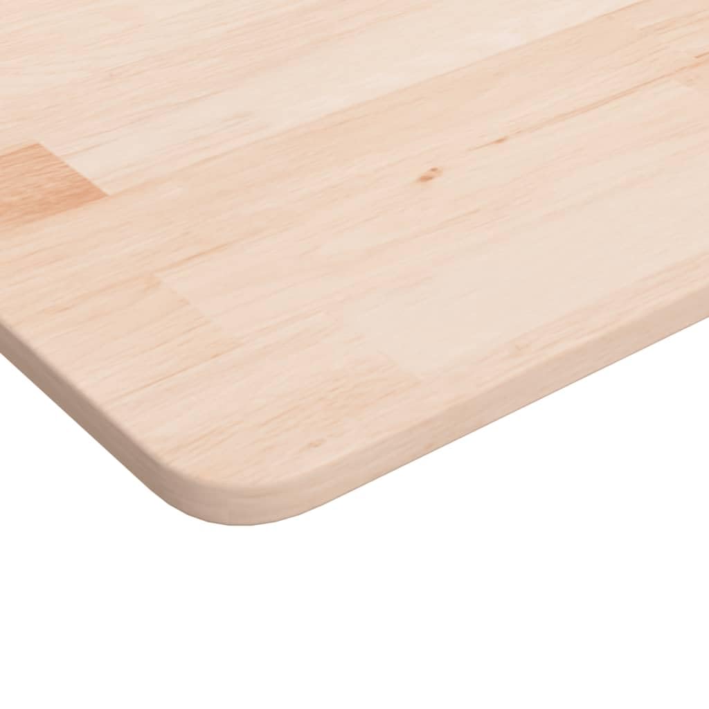 Quadratische Tischplatte 90x90x1,5 cm aus unbehandeltem Eichenholz für Esszimmer, Küche, Büro, DIY, Renovierung, Outdoor, Garten, rustikales Design, langlebig, vielseitig, Kratzfest, Zubehör