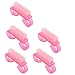 Produktbild BESTOMZ 5 Stücke Nagelbürste, Kunststoff Handwaschbürste Borsten Bürste mit Griff für Nägel Hand Fuß Reinigung (Rosa)