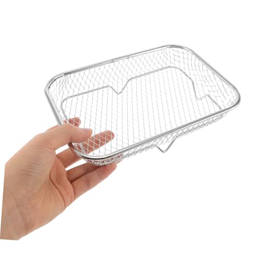 Rack de déshydratation acier inoxydable robuste pour friteuse de cuisine - 5