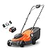 Flymo 18V SimpliMow 320 Cordless Lawn Mower – Lightweight, Quiet, Cuts up to 200m² - for medium sized UK lawns), 32cm Width, Battery & Charger