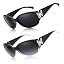 A04(2 Pack) Black/Grey+gradient Black/Grey