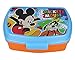 Fiambrera infantil -Taper para niños Caja para el Almuerzo, Porta merienda para el Colegio, Sandwichera Mickey Mouse
