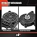 A-Premium Window Lift Motor(2-Pin) Fit for Chevrolet Malibu 2004-2012, Traverse & GMC Acadia & Buick Enclave & Hummer H3, H3T & Pontiac G6 & Saturn Aura, Outlook, Without Express Up and Down Function