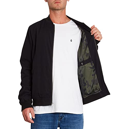 Volcom Burnward Mens Jacket - Black X Large #TOP24