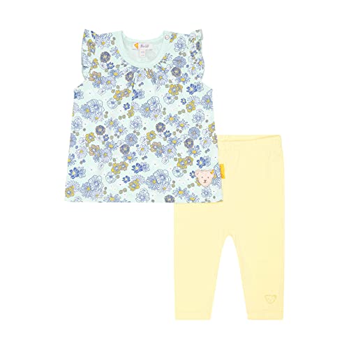 Ensemble leggings + t-shirt à manches courtes bébé fille anti-irritation