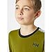 Helly Hansen Junior's HH LIFA Active Set, 461 Olive Green, 14