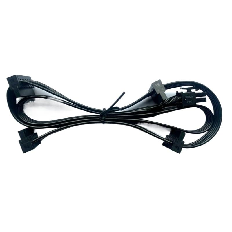 Cable modular de alimentación 550W a 750W para GPU y CPU miniatura 4