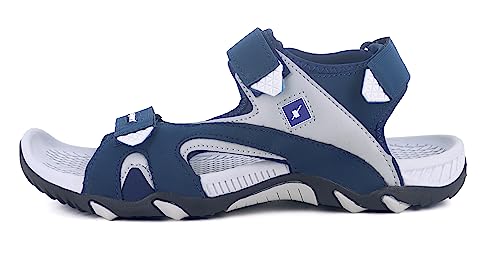 Image of SPARX Men's Sandal, BLUE GREY,6UK,SSN453GBLGY0006