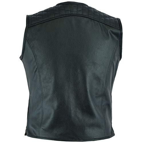 Lederkutte German Wear Motorrad Kutte Lederweste Bikerweste in Größe 62/5XL