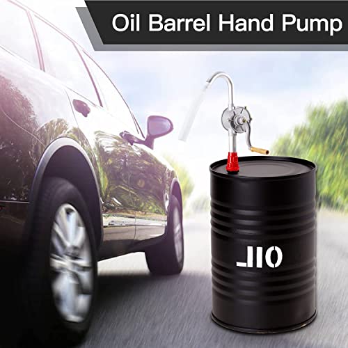 GOTOTOP Pompa Travaso Liquidi Rotativa, Pompa Olio...