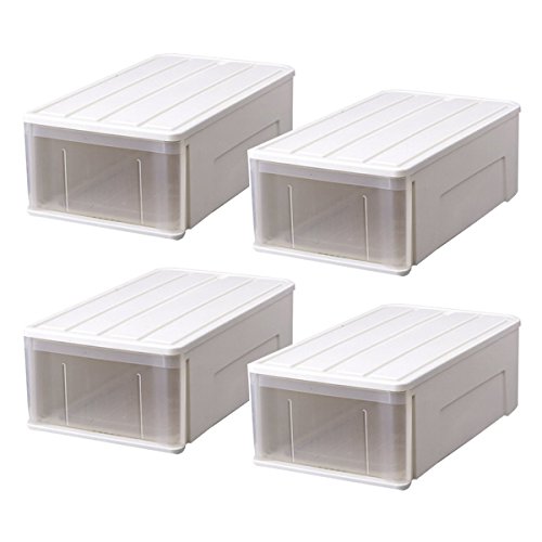 Amazon.co.jp: 【4個セット】たっぷり収納ケース66M 【サイズ:幅39