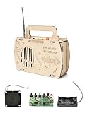 DIY FM Radio Bausatz für Kinder 8–13 Jahre, Elektronik Baukasten STEM Lernspielzeug, Wissenschaft Experiment Set, Tragbares Radio zum Selberbauen, Pädagogisches Geschenk für Jungen und Mädchen