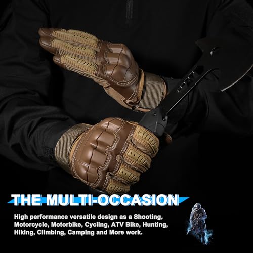 Image of WTACTFUL Tactical Gloves Men Women, Touchscreen Impact Resistant