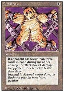 Magic The Gathering - The Rack - Revised Edition Card (1/1
