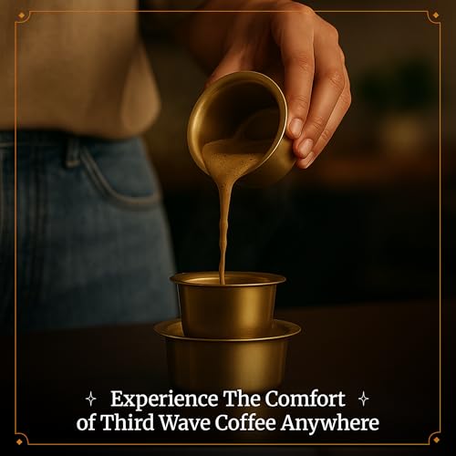 Image of THIRD WAVE COFFEE | Vienna Roast | 100% Arabica | Dark Roast | South Indian Filter | Fine Grind | 250 grams | Pouch