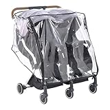 Système de fermeture rapide : conçu avec des ouvertures faciles d'accès et des points de fixation rapides qui simplifient l'installation et le retrait permettant aux parents de réagir rapidement aux changements météorologiques pendant les voyages ou les courses