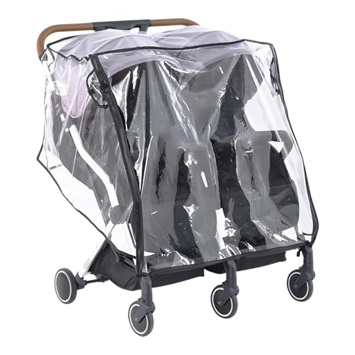 Housse de pluie pour poussette respirante pour protéger bébé en hiver