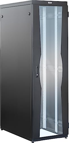 Intellinet 929240 Armadio Netrack 19" 600X600 42 Unità Nero Da Assemblare Nero