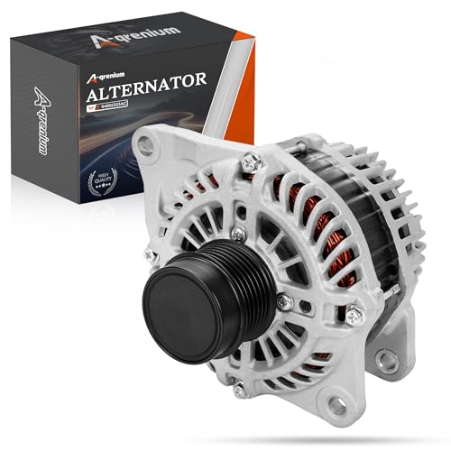A-qrenium Alternator for 2011-2013 Chrysler 200, 2007-2010 Sebring, 2007-2017 Compass