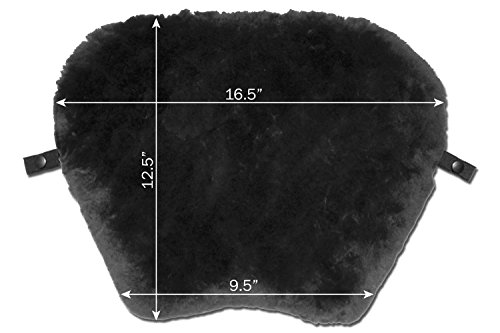 Skwoosh XL Touring Natural Sheepskin Motorcycle Pad with Gel Insert XLSH0715