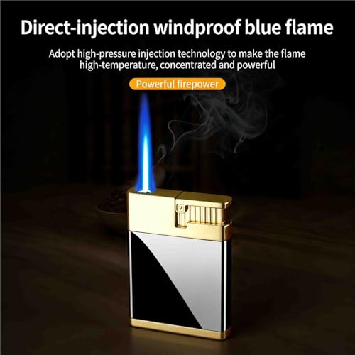 Encendedor Jet Resistente al Viento con Llama Ajustable miniatura 3
