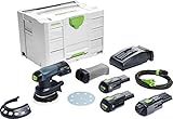 Akkttyp: Lithium-Ionen Festool Akku-Exzenterschleifer ETSC 125 Li 3,1-Set - 201527