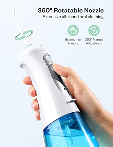 Water-Flosser-Cordless-Portable-Teeth-Cleaner-with-3-Modes-4-Jets-300ML-Water-Tank-IPX7-Waterproof-Powerful-Cleaning-Rechargeable-Dental-Oral-Irrigator-for-Travel-Home-Braces