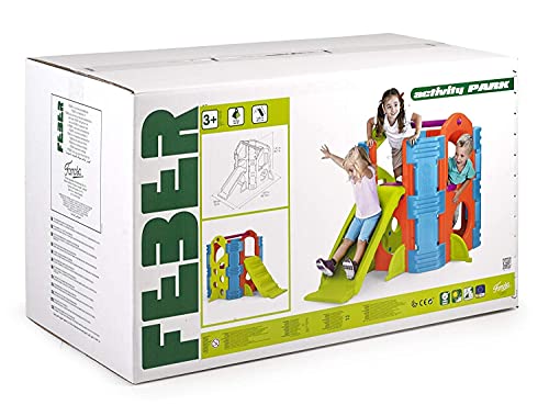 FEBER - Spielplatz, Aktivitätszentrum mit Spielzeugrutsche, für Kinder von 2 bis 7 Jahren, Famosa (800009597)